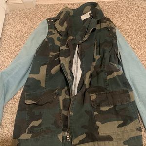 Camo Jean jacket